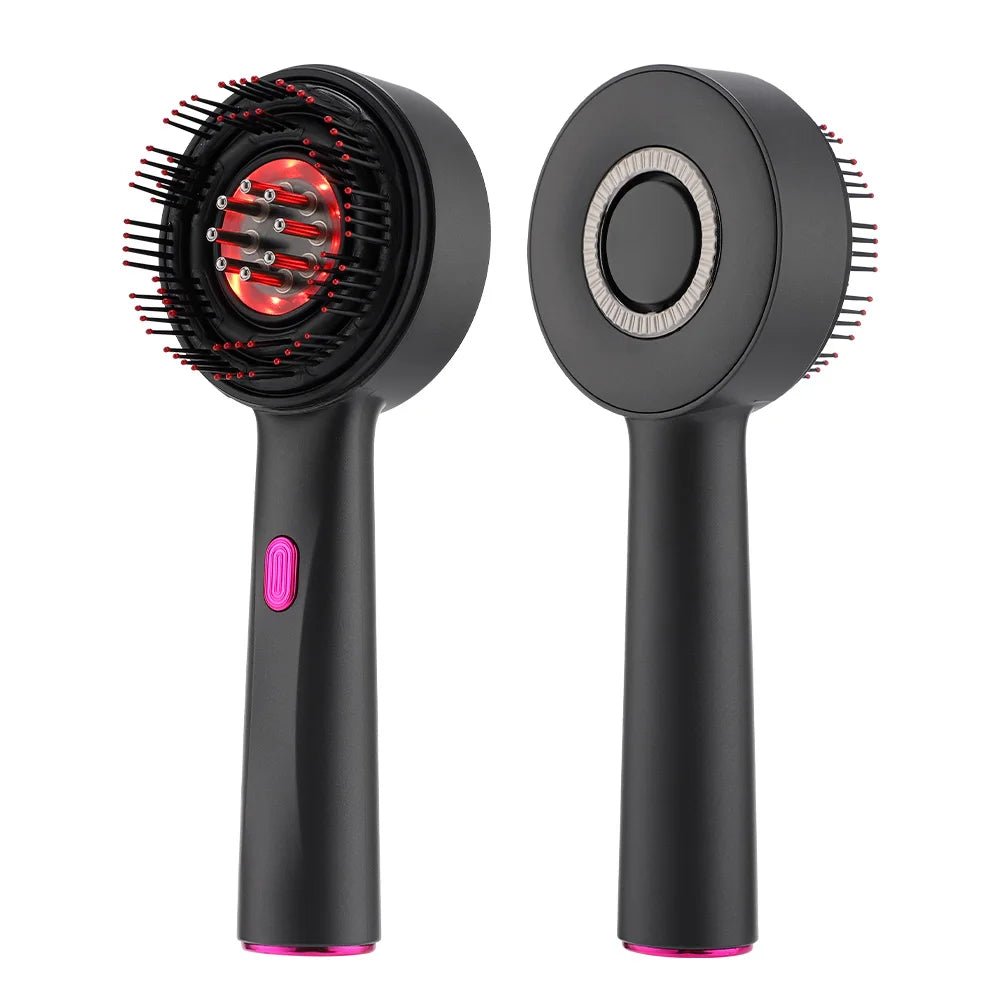 Electric Hair Regrowth Brush – Infrared Scalp Massager Comb