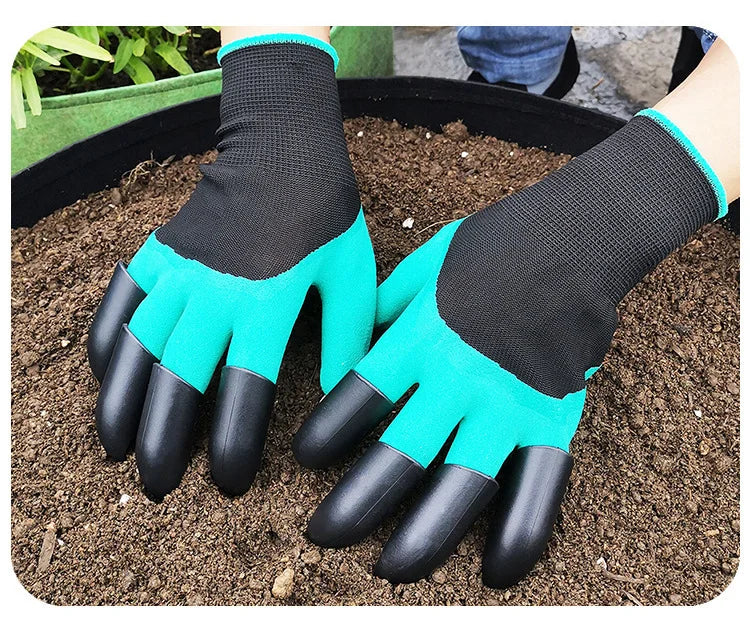Garden Gloves with Claws – Dig, Plant, and Weed with Ease