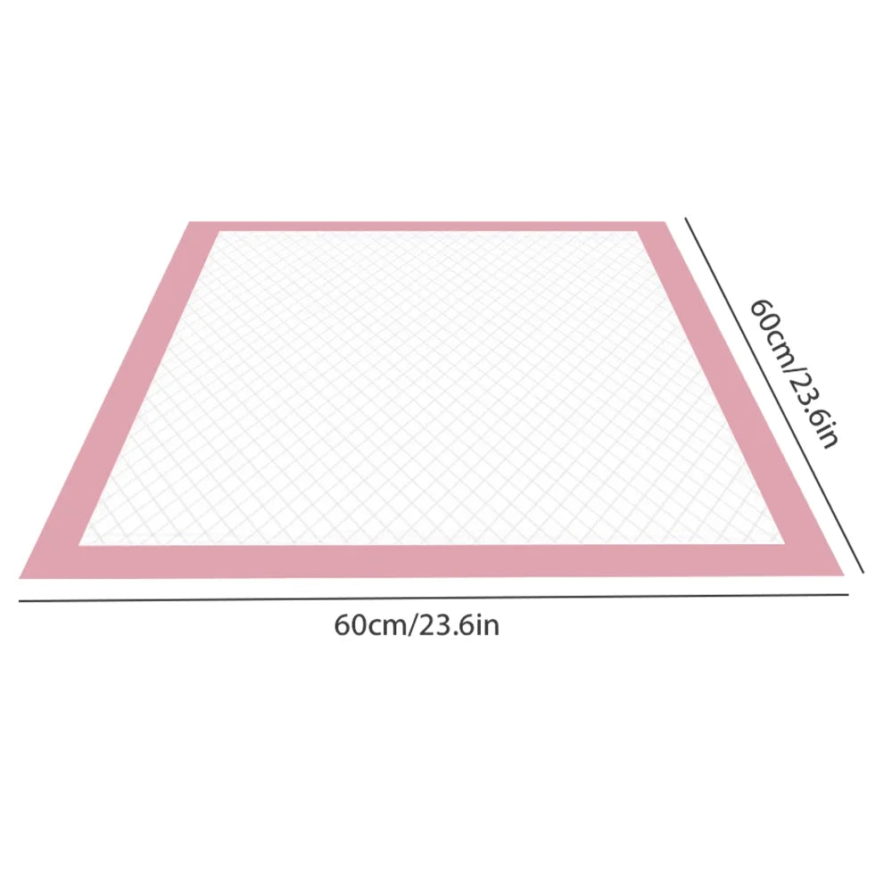 50pcs Disposable Pet Pee Pads – Puppy Training Diapers 60x90cm