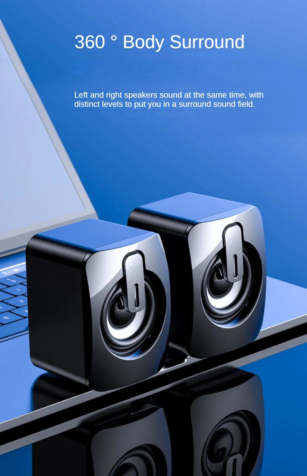 Cartmela USB Wired PC Speaker