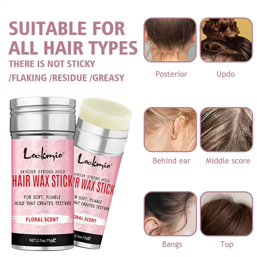 Anti-Frizz Hair Control Wax for Women -Smoothing Pomade for Wigs