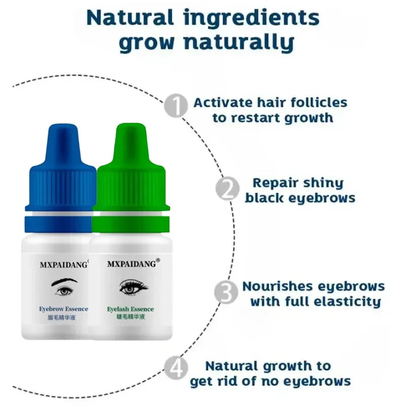 Eyebrow & Eyelash Growth Serum – Fuller, Thicker, Anti-Hair Loss