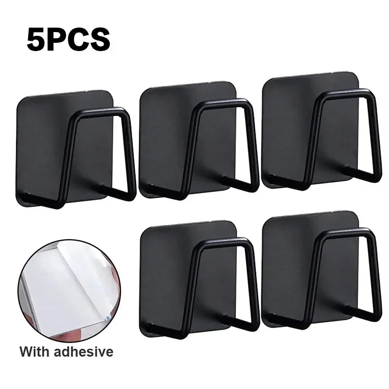 Stainless Steel Sink Sponge Holder – Wall-Mount Kitchen Organizer