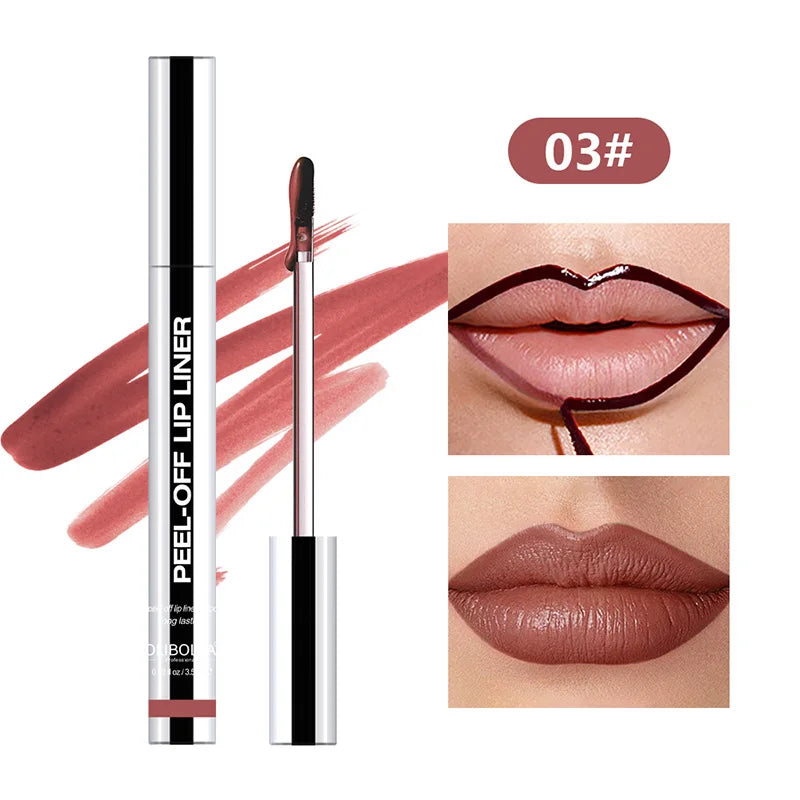 Lip Liner Waterproof Peel-Off Tattoo Lip Gloss