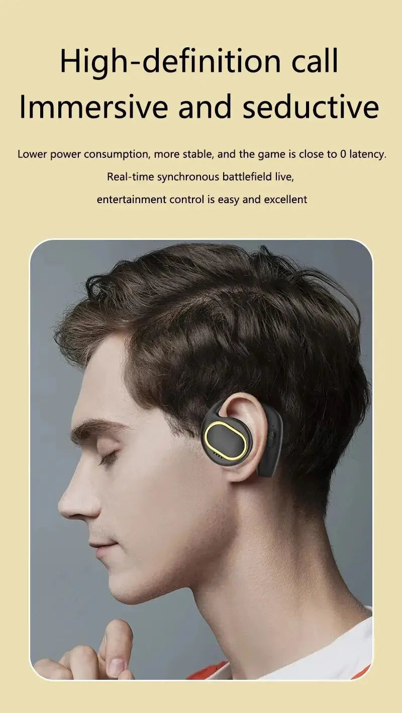 G19 Open-Ear Bluetooth Headset – Air Conduction Wireless Earhook