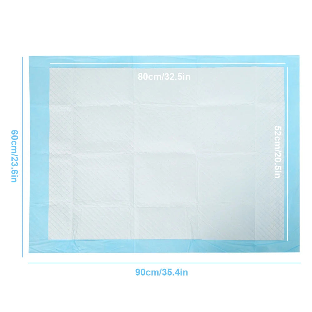 50pcs Disposable Pet Pee Pads – Puppy Training Diapers 60x90cm