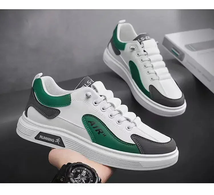 2025 Men’s Leather Casual Shoes – Fashion Sneaker