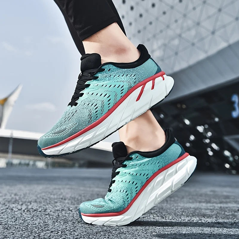 Men's Running Shoes – Cushioned Outdoor Sports Sneakers