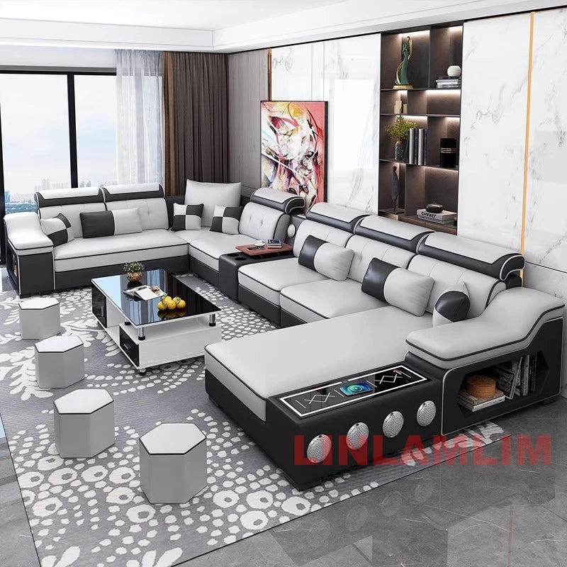 Cartmela Modern Sectional Sofa with Chaise Lounge