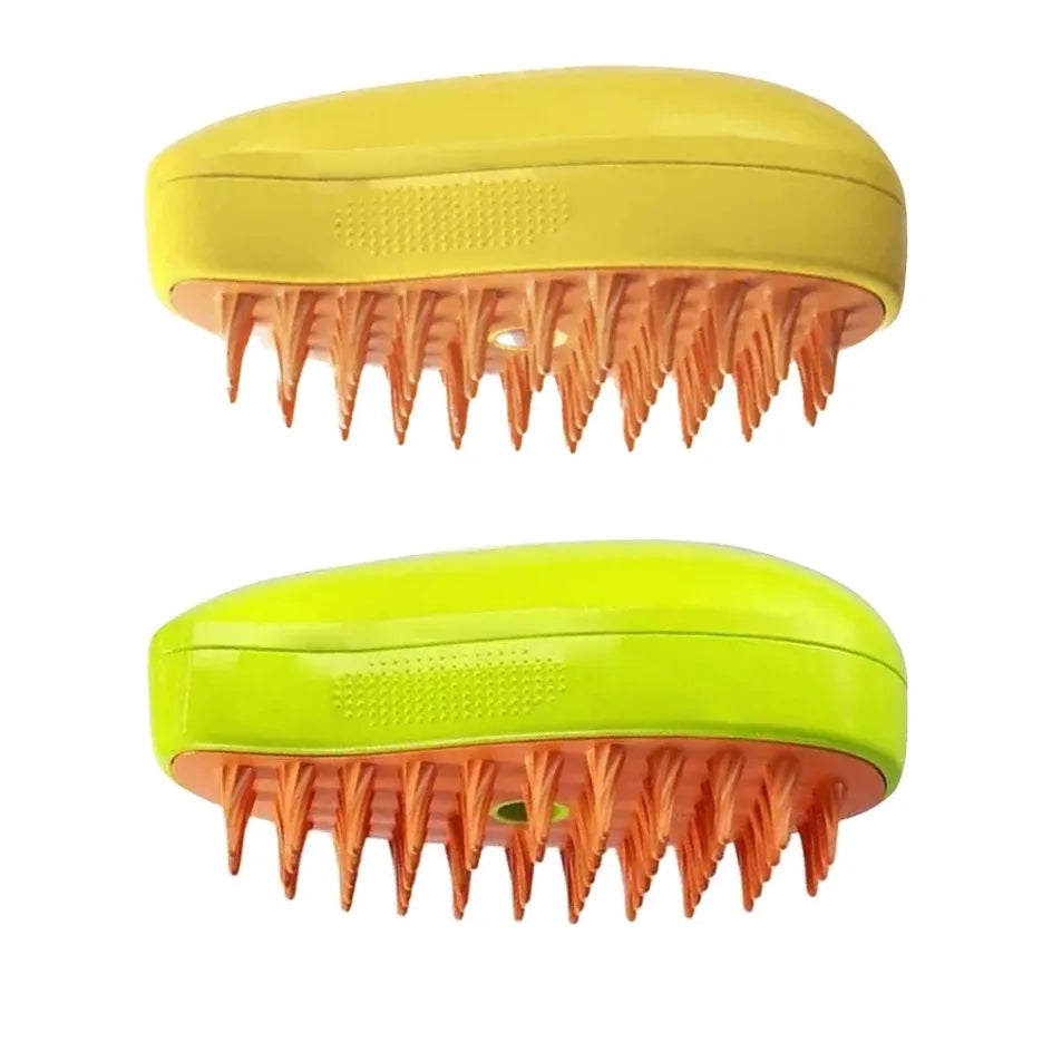 USB 3-in-1 Pet Grooming Brush – Steam, Shedding & Massage Tool
