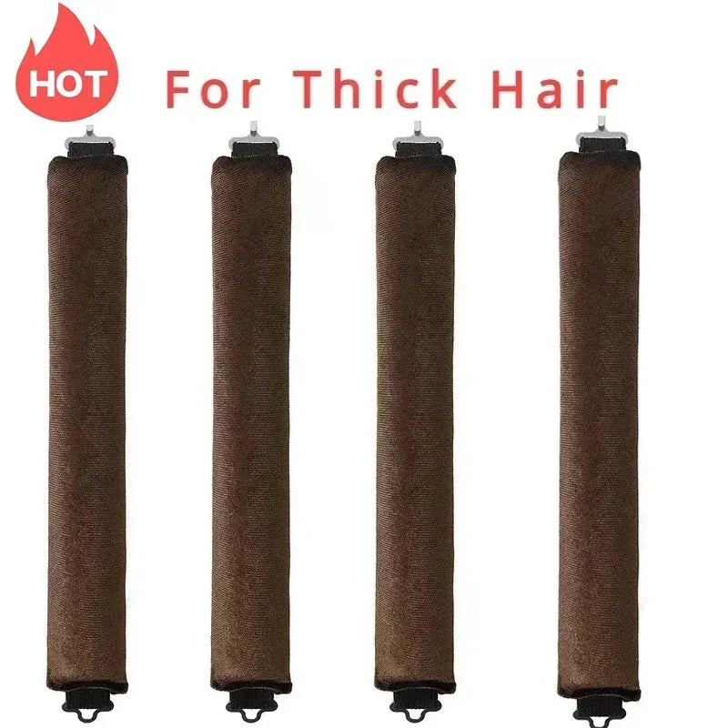 Heatless Hair Curlers – Foam Rollers for No-Heat Overnight Curls