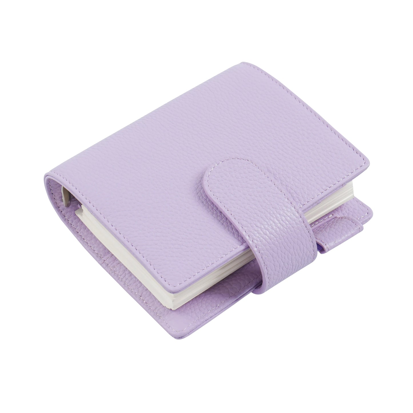 Elite Pocket A7 Rings Planner Cover – Pebbled Grain Leather, 25mm Rings