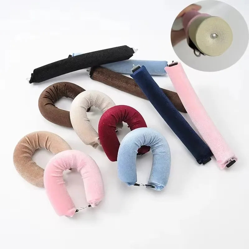 Heatless Hair Curlers – Foam Rollers for No-Heat Overnight Curls