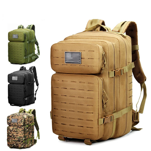 Tactical Backpack – Small Gym, Travel & Hiking Bag with Molle System