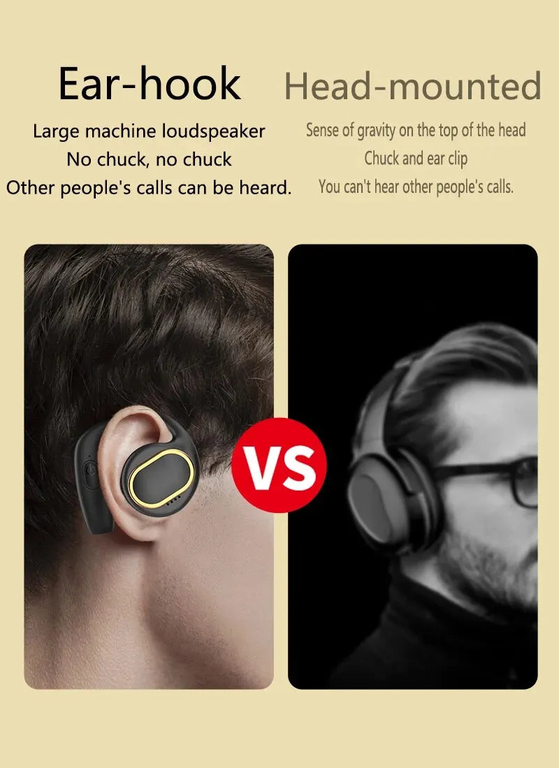 G19 Open-Ear Bluetooth Headset – Air Conduction Wireless Earhook