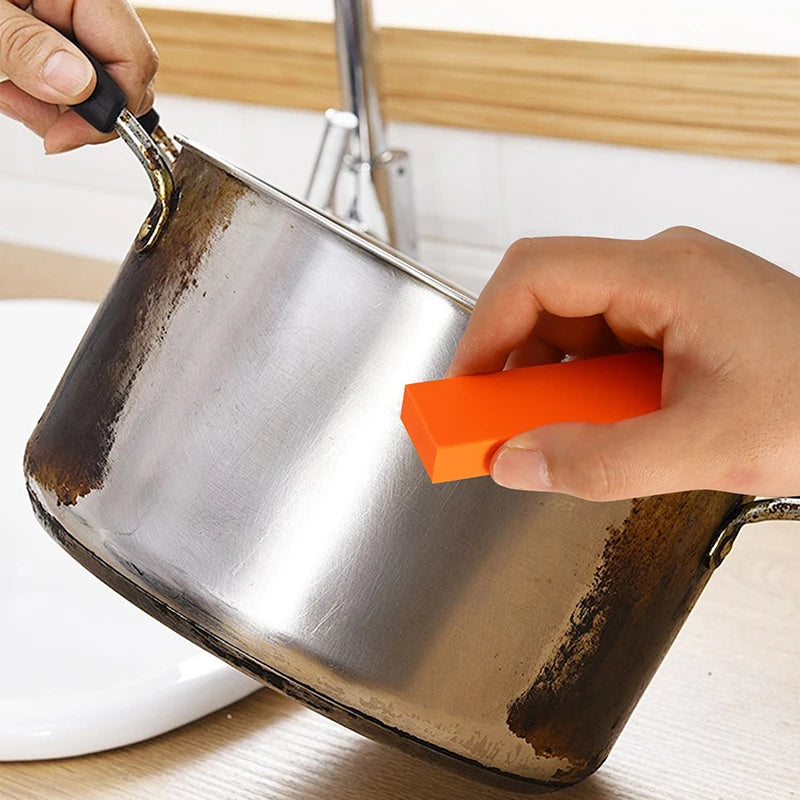 Limescale & Rust Eraser Brush for Kitchen, Toilet & Glass Cleaning