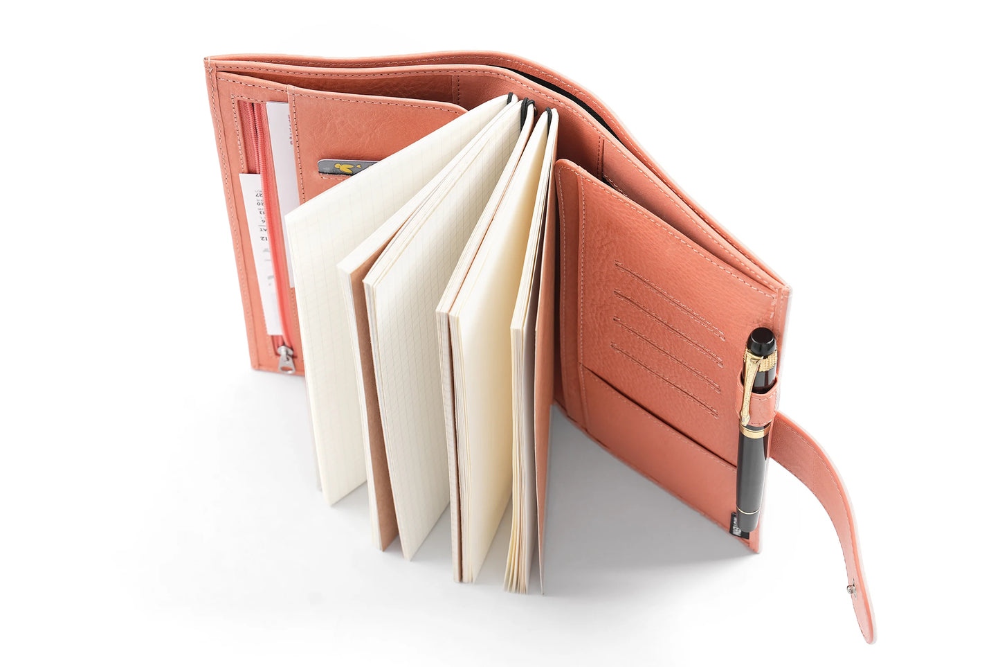 Vegetable Tanned Leather Travel Notebook – Standard Planner Cover