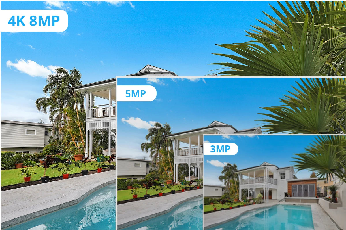 8MP 4K WiFi Wireless Outdoor IP Camera – AI Human Detection CCTV