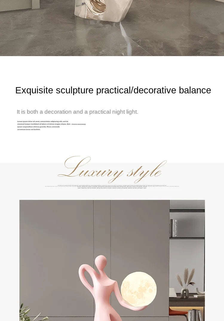 Floor Decor & Sculptures for Living Room & Housewarming Gifts