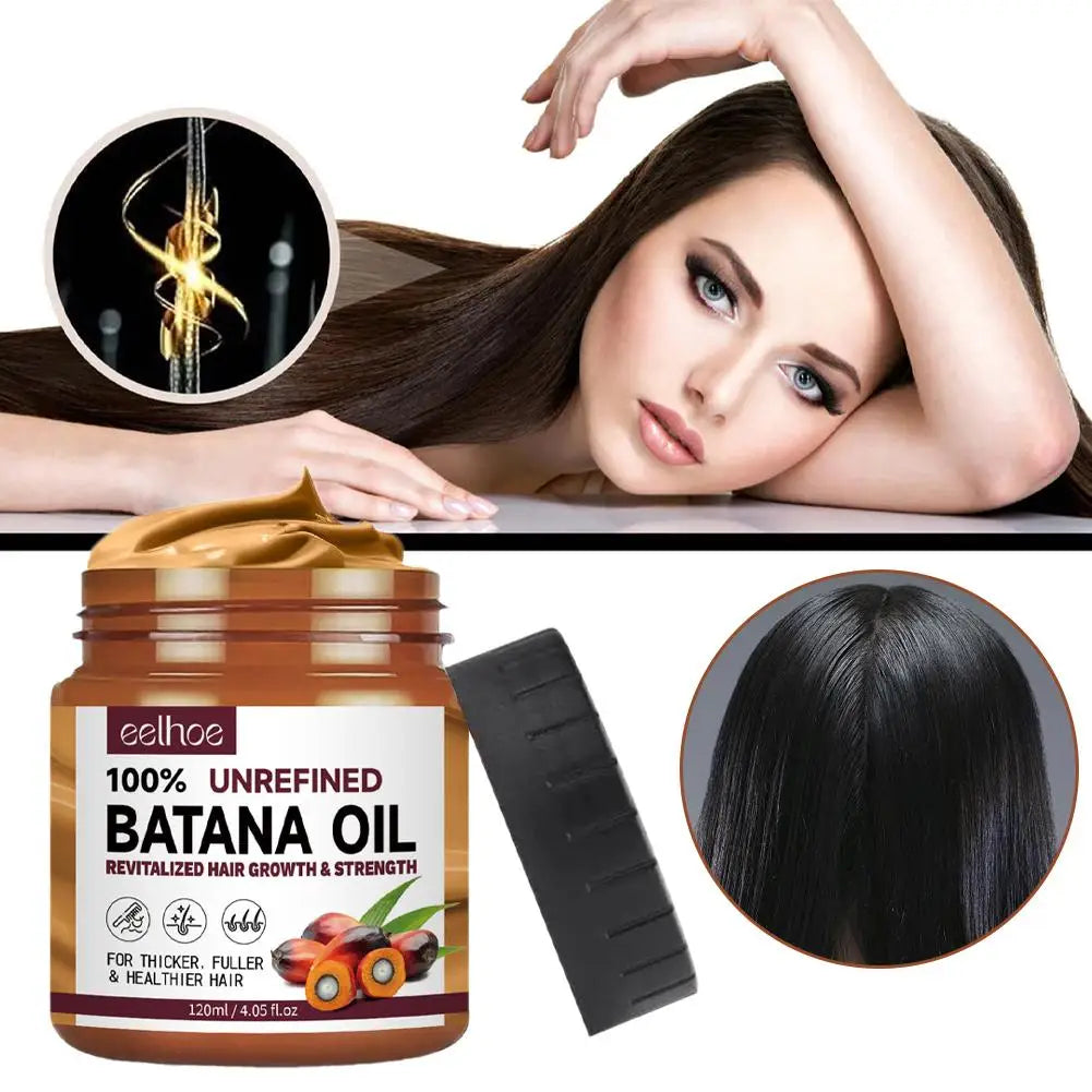 100% Pure Organic Batana Oil – Hair Growth & Anti-Breakage Treatment