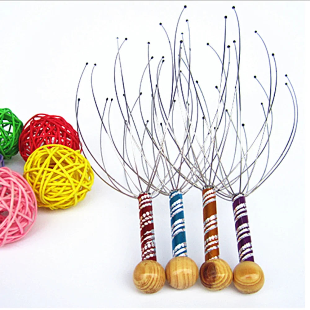 Octopus Scalp Massager – Relaxing Head Scratcher for Stress Relief