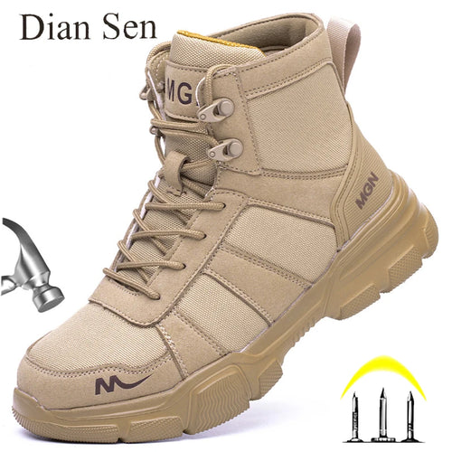 Indestructible Safety Work Boots – Steel Toe, Puncture-Proof