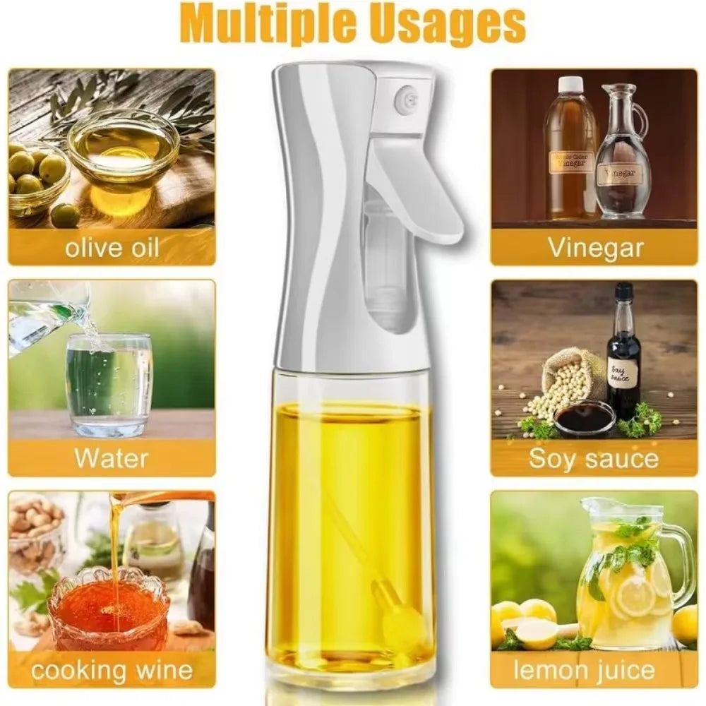 Olive Oil Dispenser Bottle Spray Mist – Reusable Food Grade Cooking Sprayer