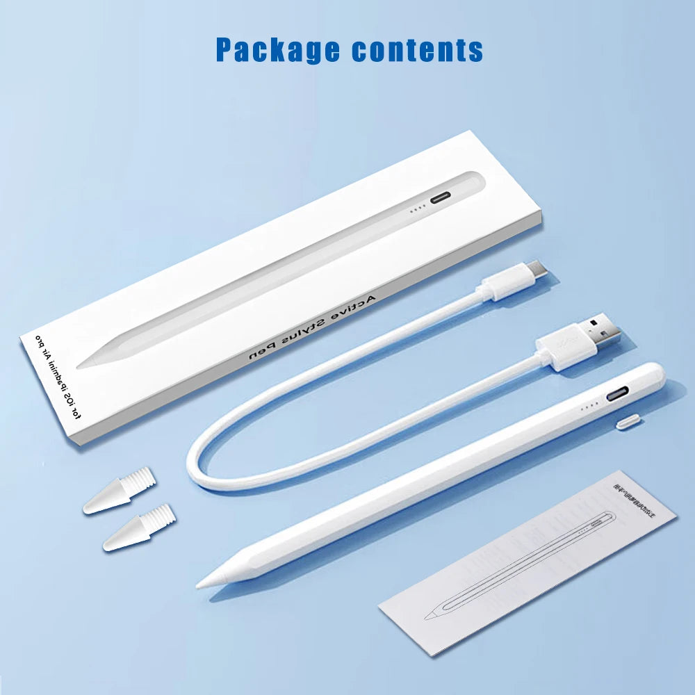 Stylus Pen for iPad – Palm Rejection & Power Display Compatible