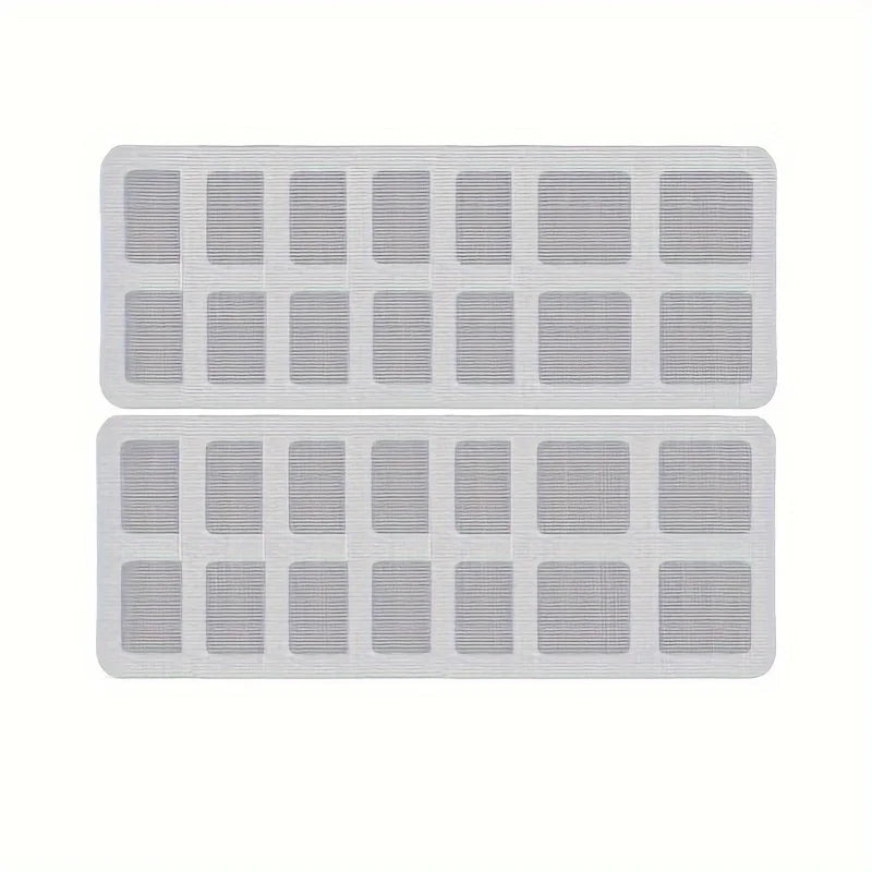 Disposable Shower Drain Hair Catchers – Mesh Stickers for Bathroom
