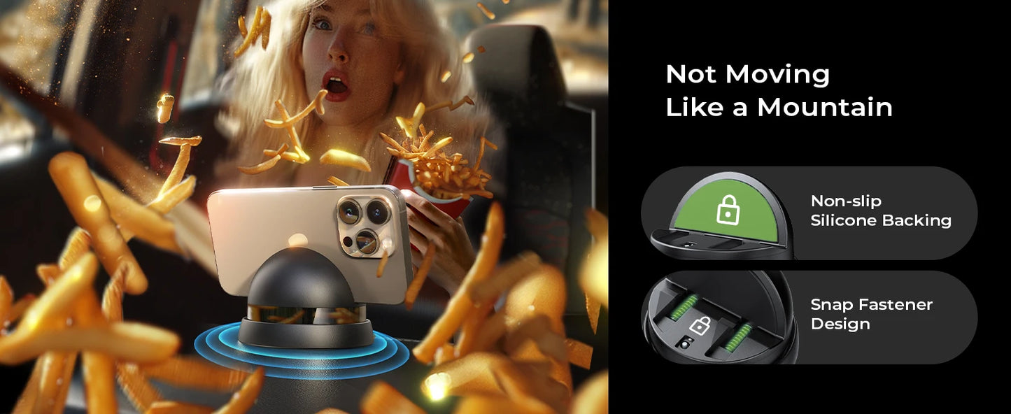 Cartmela Magnetic Car Mount Phone Holder 360° for iPhone & Samsung