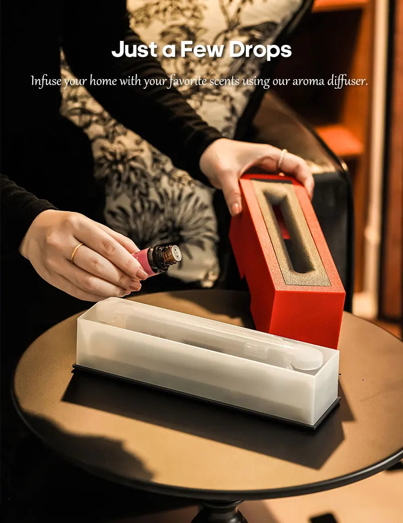 Flame LED Aroma Diffuser – Ultrasonic Cool Mist Humidifier