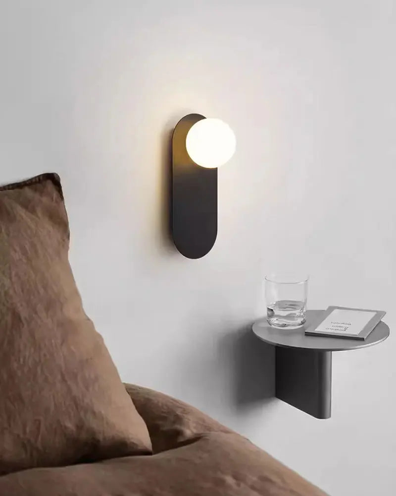 Interior LED Wall Lamp with G9 Bulb – Black & Gold Wall Sconce