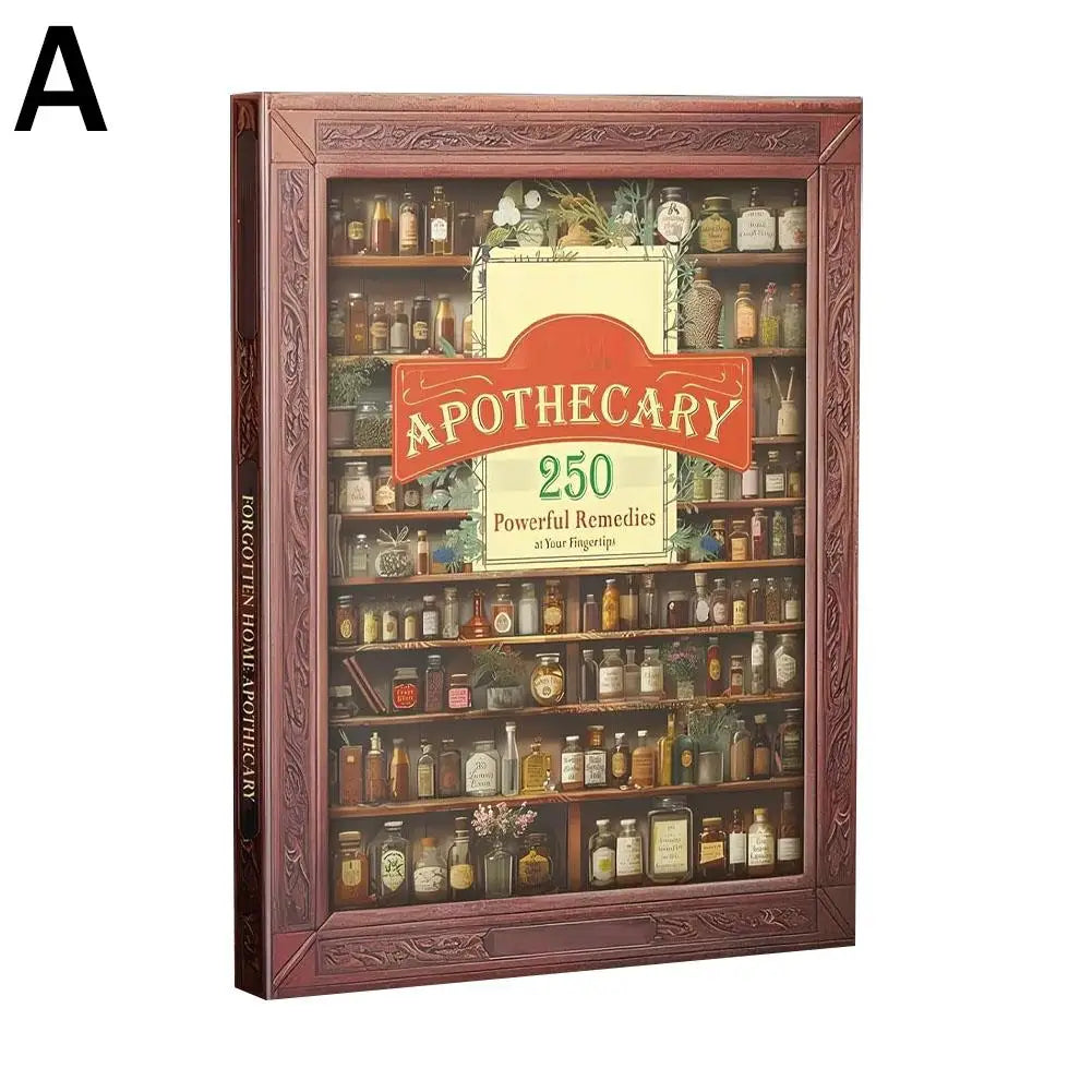 Forgotten Home Apothecary Book – 250 Natural Remedies Guide