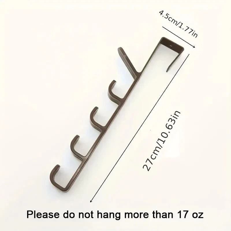 Over-the-Door Hanger Rack – Clothes & Bag Organizer for Home Storage