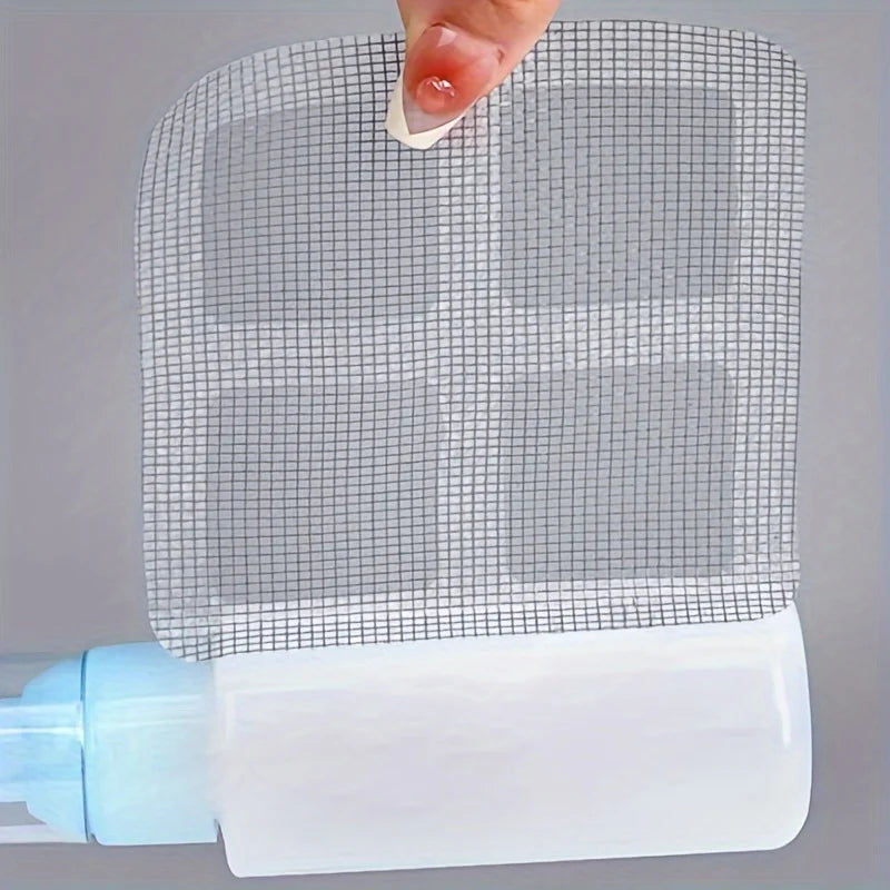 Disposable Shower Drain Hair Catchers – Mesh Stickers for Bathroom