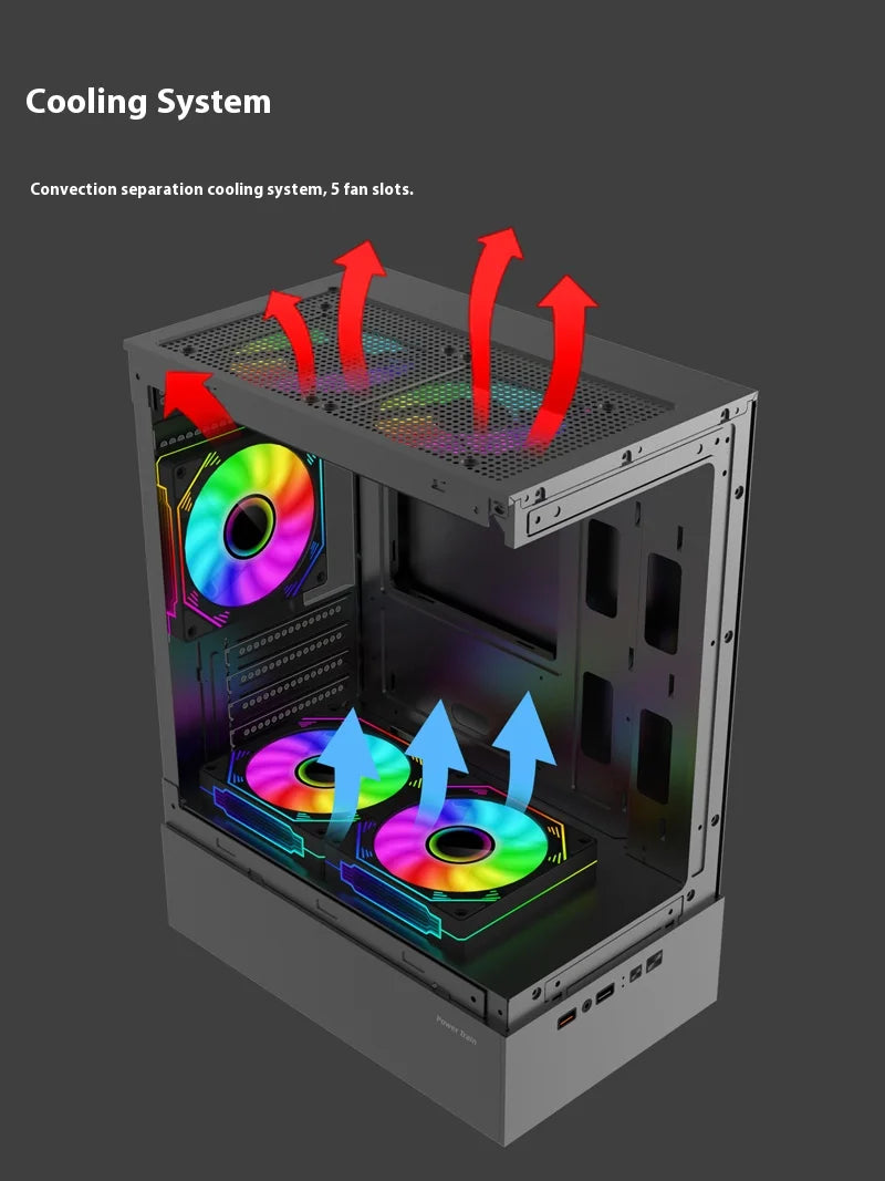 Power Train Illusionary Realm Computer Case