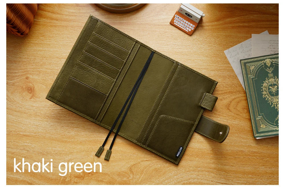 A6 Plus Leather Notebook Cover – Full Grain Vegetable Tanned