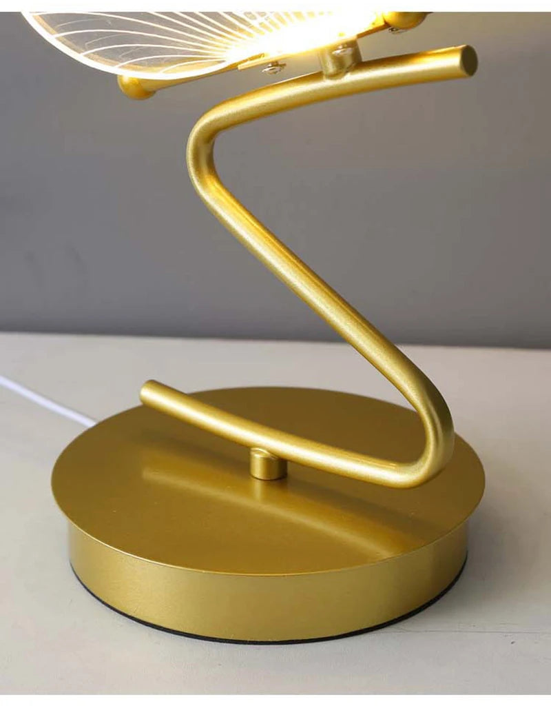 Cartmela Nordic LED Desk Lamp – Butterfly