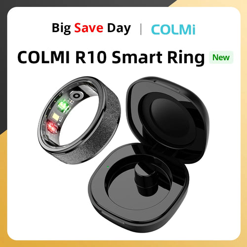 Cartmela | COLMI R10 Smart Ring with Charging Case | Health, Sleep & Fitness Tracker – Waterproof & Stylish for Men and Women