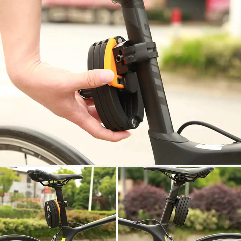 Foldable Bicycle Lock – High Security Anti-Theft Bike Accessory