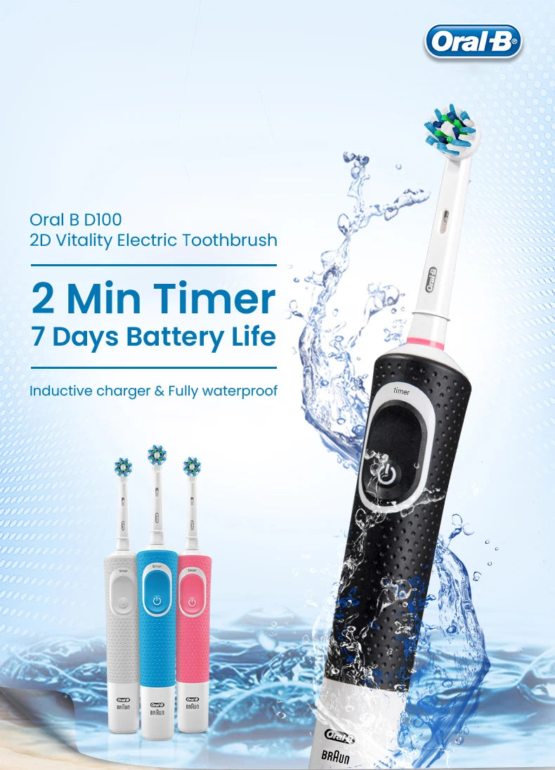 Oral-B D100 Rechargeable Electric Toothbrush