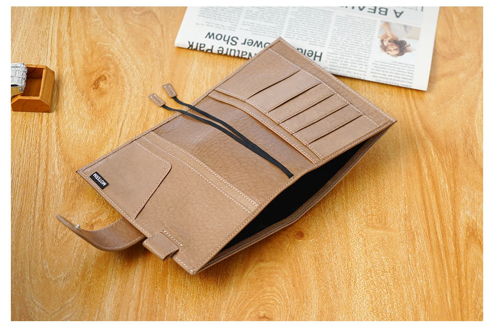 A6 Plus Leather Notebook Cover – Full Grain Vegetable Tanned