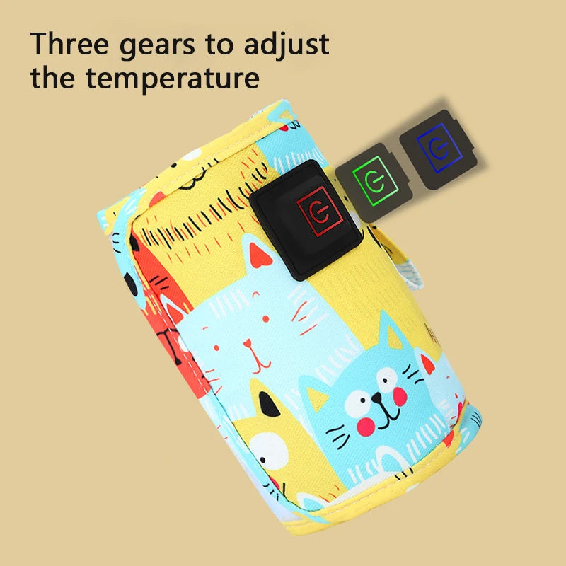 USB Bottle Warmer – Portable Milk & Water Heater Bag