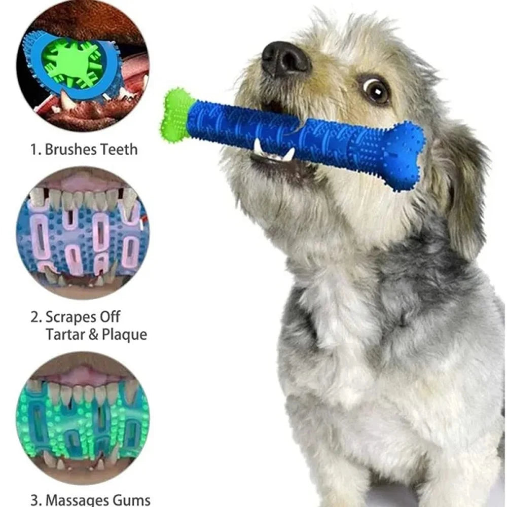 Dog Tooth Cleaning Chew Stick – Food-Grade Rubber Toy