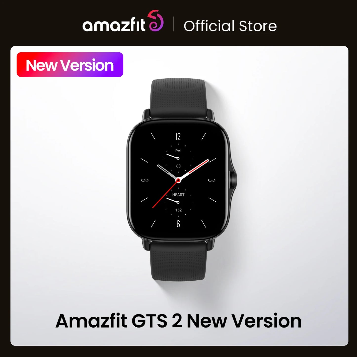 Amazfit GTS 2 Smartwatch (43mm) – All-Round Fitness & Health Tracker