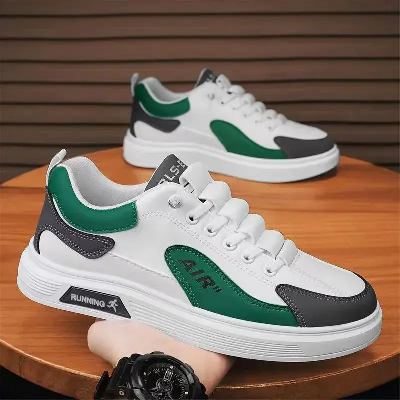 2025 Men’s Leather Casual Shoes – Fashion Sneaker