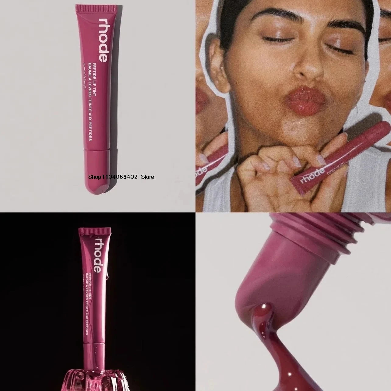 Cream Blush & Lip Gloss Stick – Toast, Raspberry & Espresso Shades