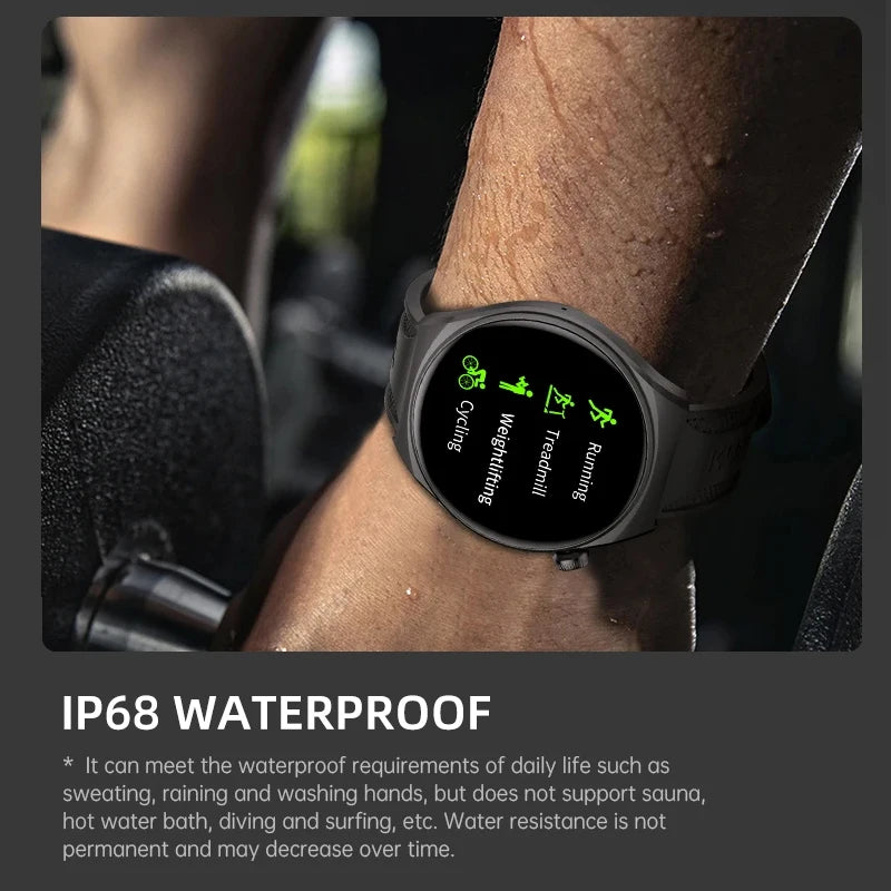 KUMI GW6 Smart Watch with ChatGPT – 1.43" HD Display