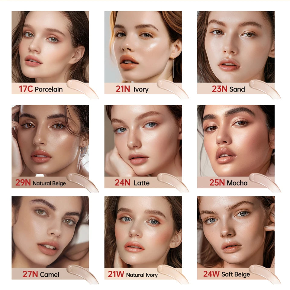 Long-Lasting BB Cream Air Cushion Foundation with Sunscreen