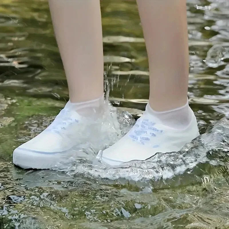 Reusable Waterproof Shoe Covers – Non-Slip Silicone Rain Overshoes